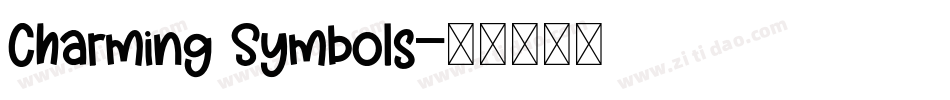 Charming Symbols字体转换